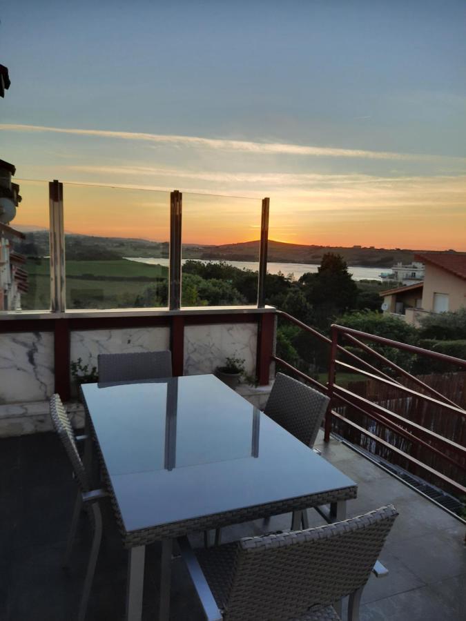 Apartamento Duplex Con Vistas Al Mar Los Girasoles Mogro Exterior foto